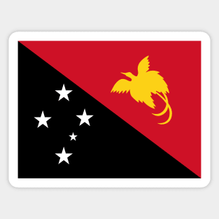 Flag of Papaua New Guinea Sticker